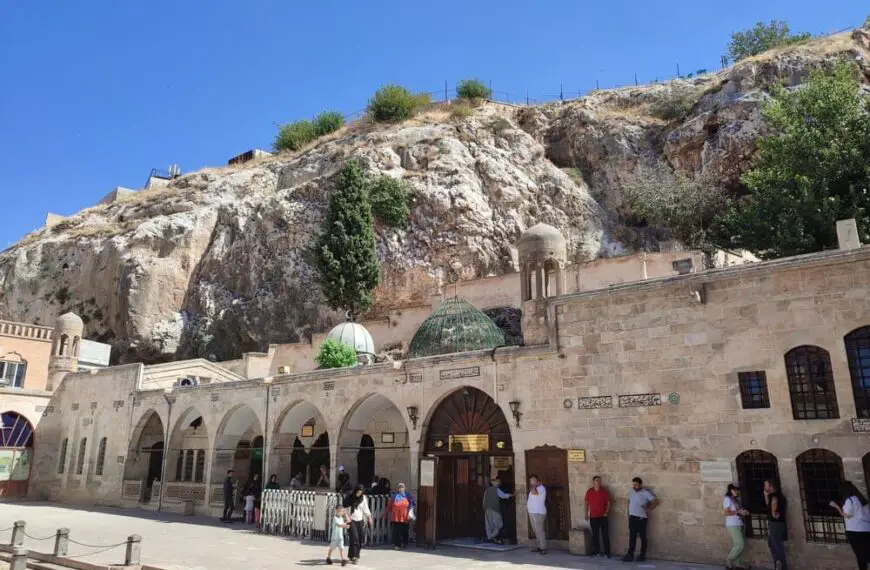 The cave in Urfa where Abraham was born