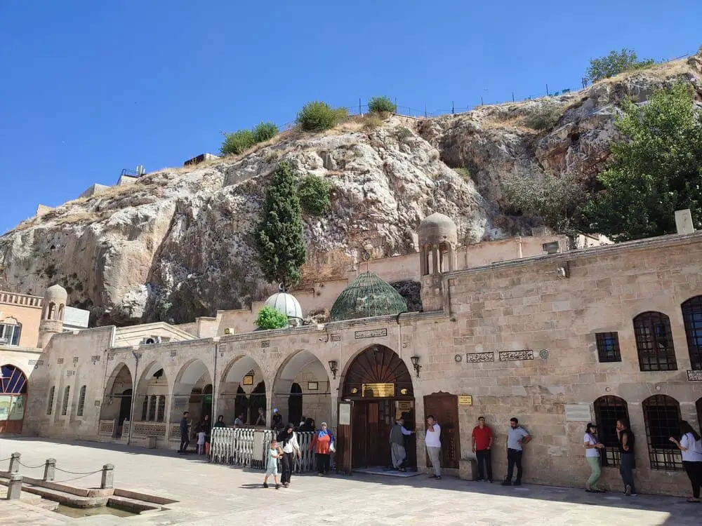 The cave in Urfa where Abraham was born
