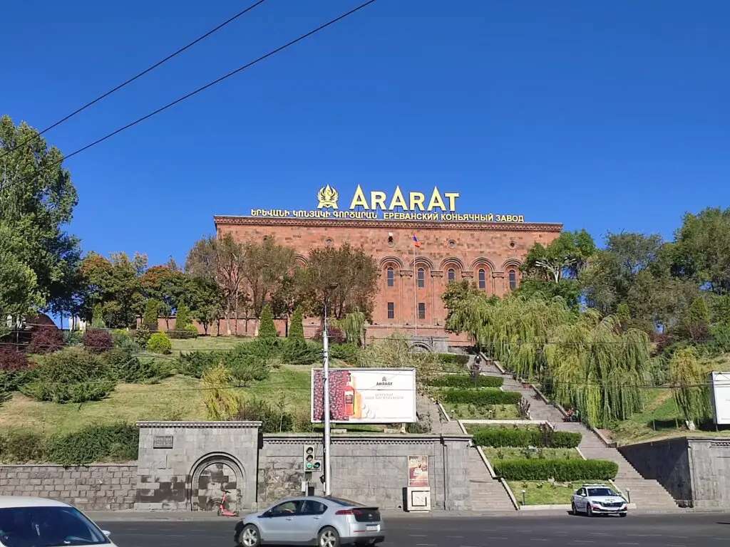 Ararat cognac factory