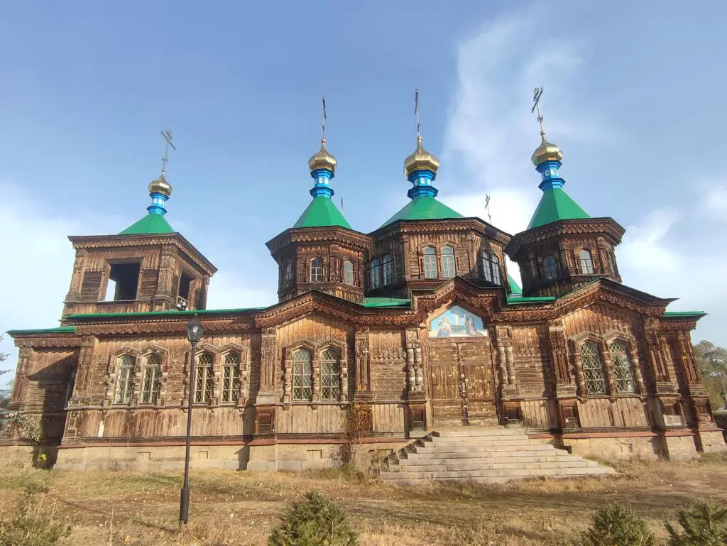 Holy Trinity Cathedral Karakol - one of the must-visit places in Karakol