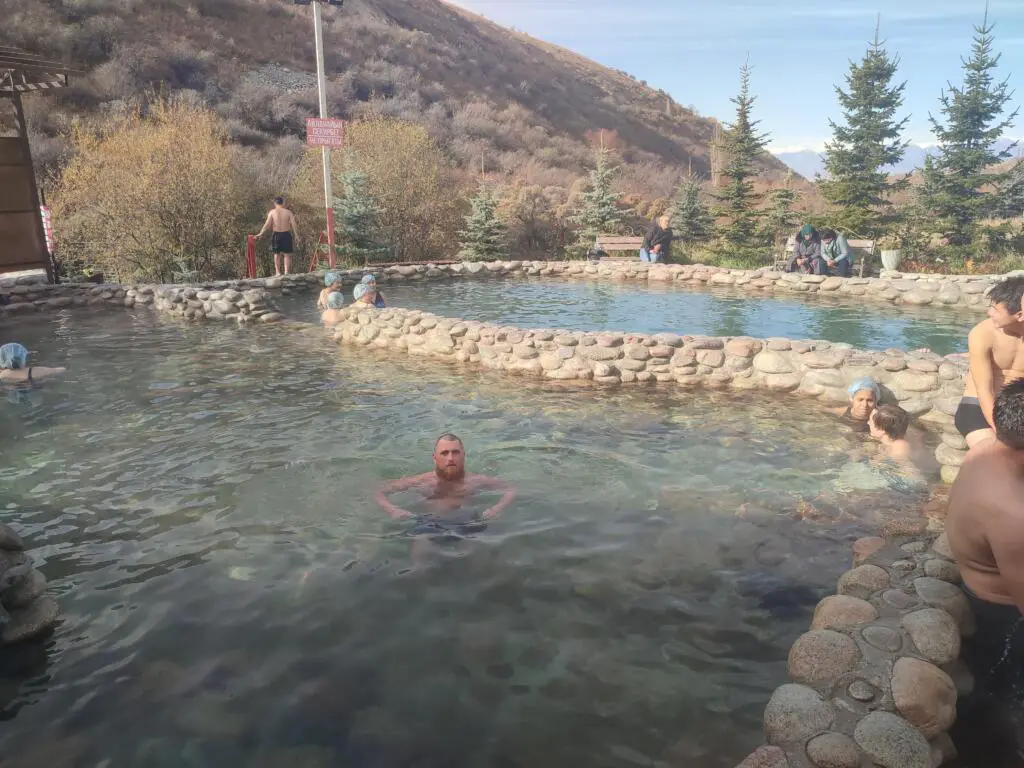 Ak Su Hot Springs near Karakol