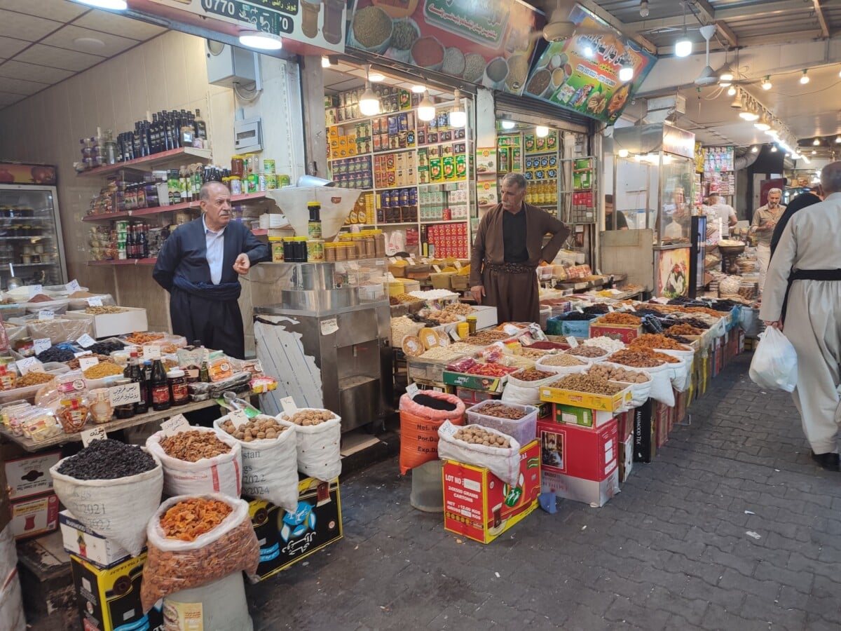 You can buy anything at the Sulaymaniyah Bazaar!
