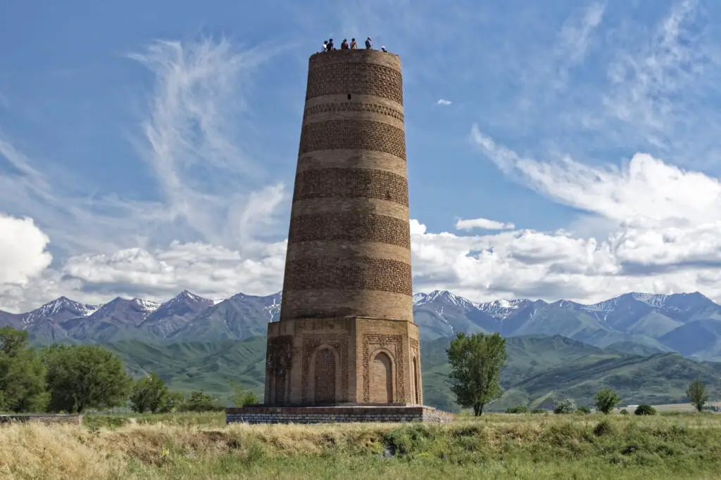 Burana Tower is one of the most impressive Silk Road sites.