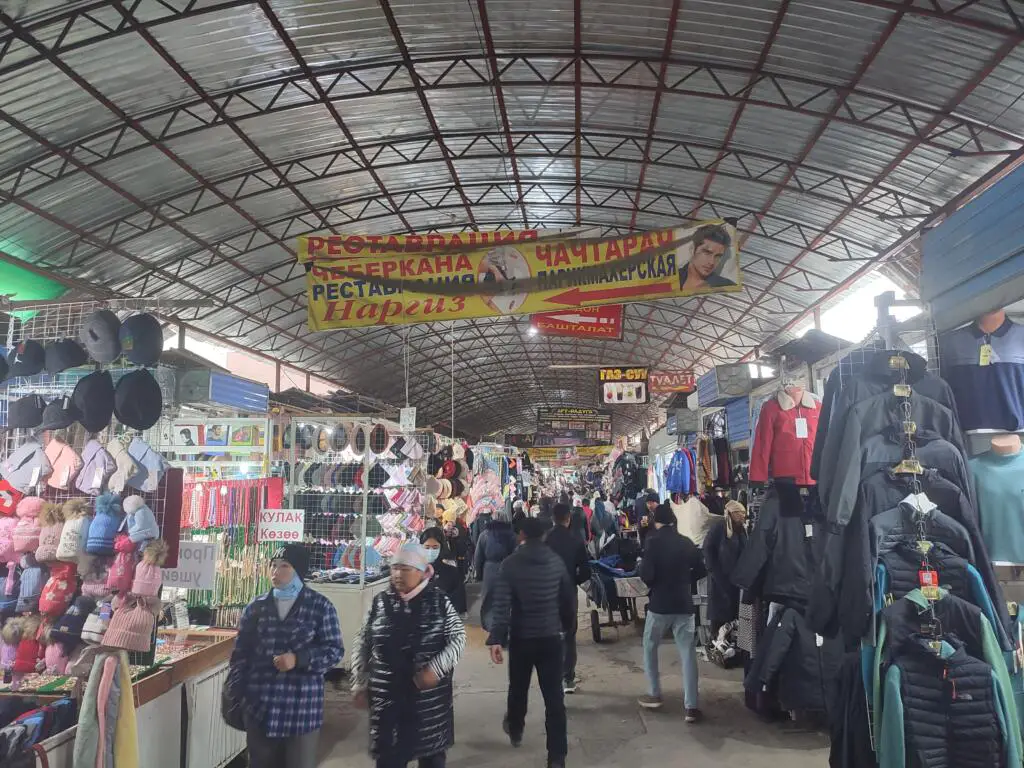Jayma Bazaar in Osh is the oldest continuosly operating market in Central Asia!
