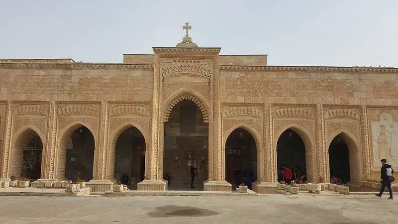 Mar Bihnam Monastery is part of the ancient monasteries in Iraq.