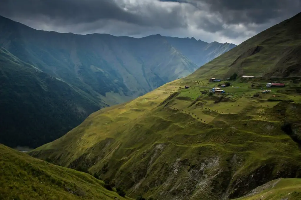 Dartlo is one the most remote mountain villages in Georgia