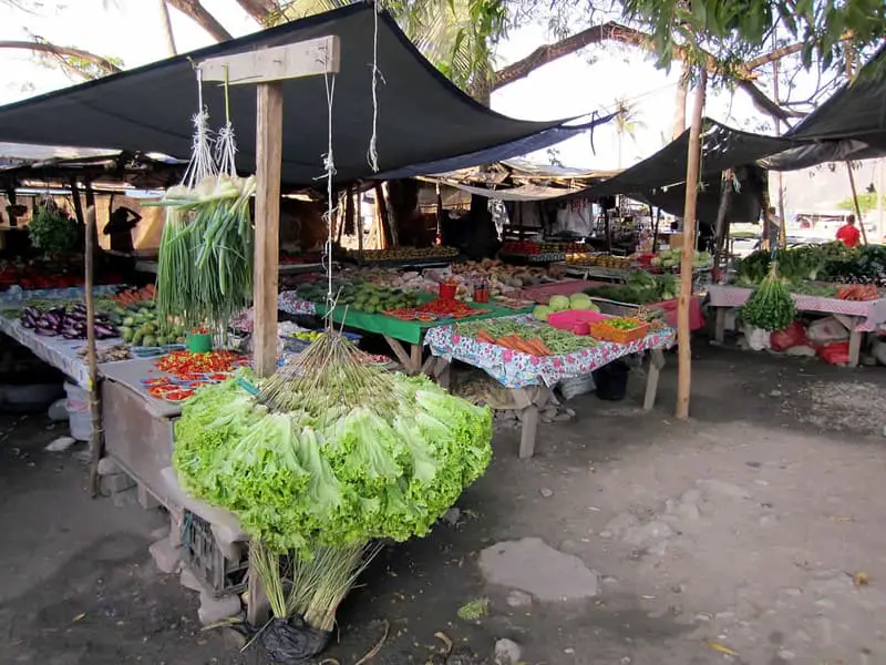 Fatin Fa’An Ai-Fuan, Fruit and vegetables market in Dili