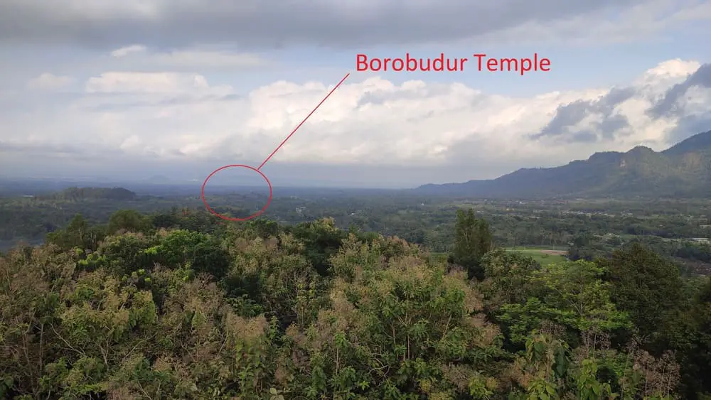 Borobudur as seen from Chicken Church