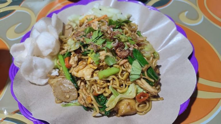 Bakmi Jawa food in Yogyakarta