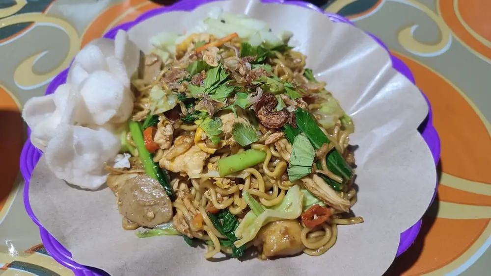 Bakmi Jawa food in Yogyakarta