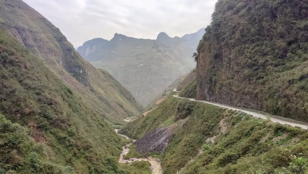 Winding Mountain Roads on the Ha Giang Loop
