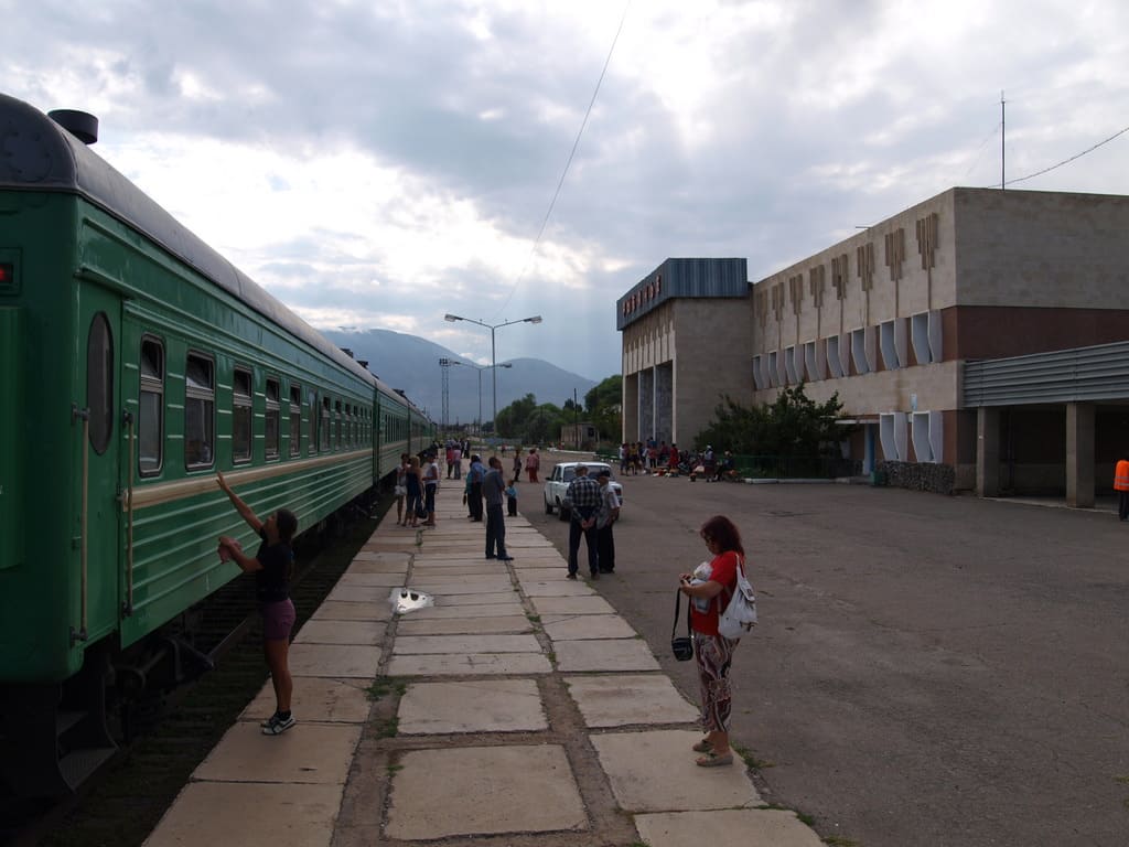 Balykchy Railway Station
