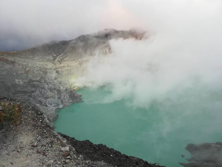 Kawah Ijen Acidic Lake