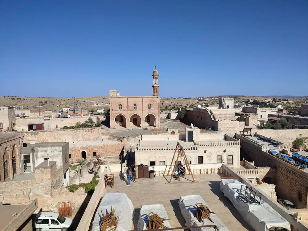 The view from the other side of Midyat Konuk Evi