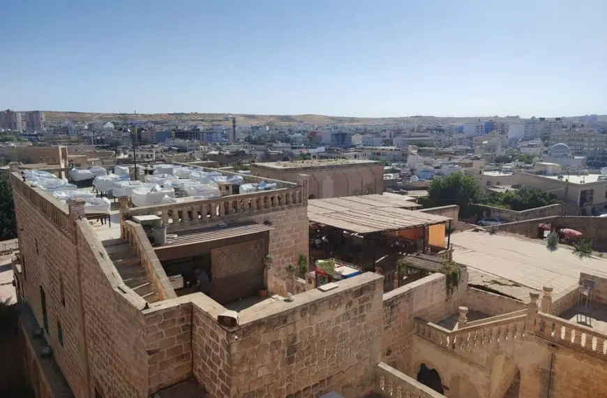 View of Midyat from Konak Evi