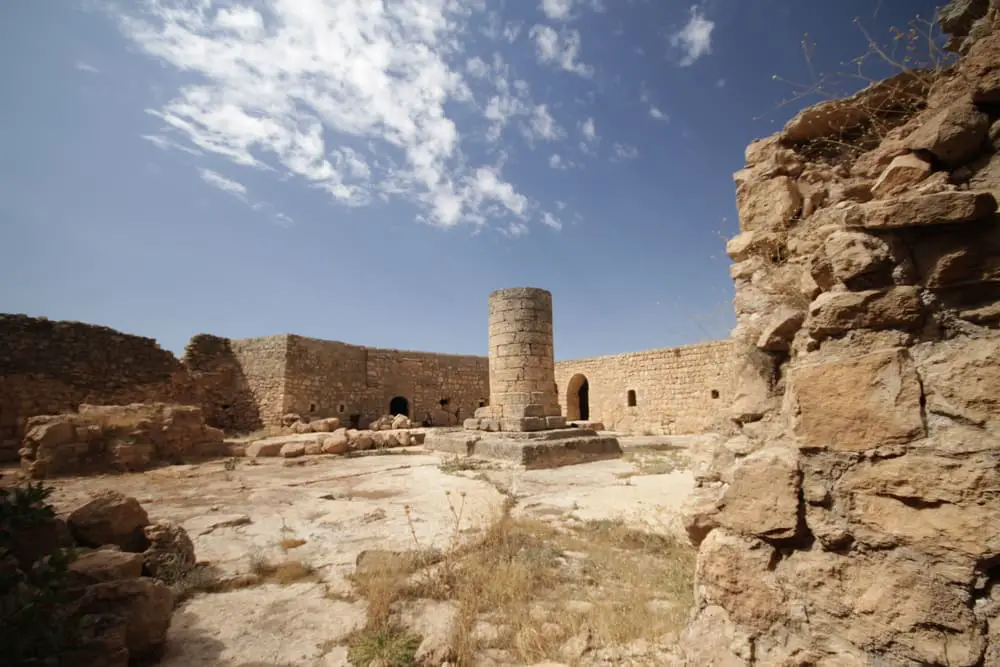 The ruins of Mor Loozor Monastery