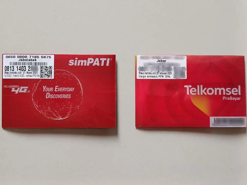 Telkomsel SIM card