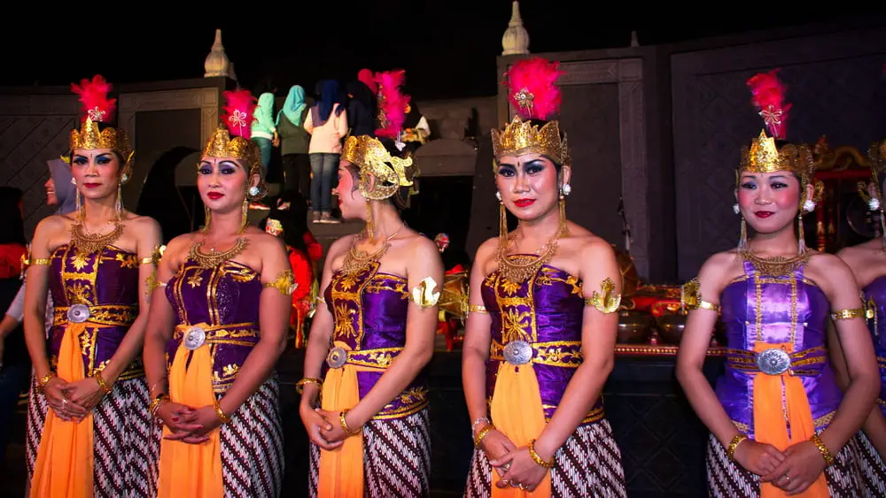 Actors from the Ramayana Theater