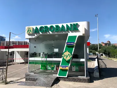 An Agrobank ATM box in Uzbekistan