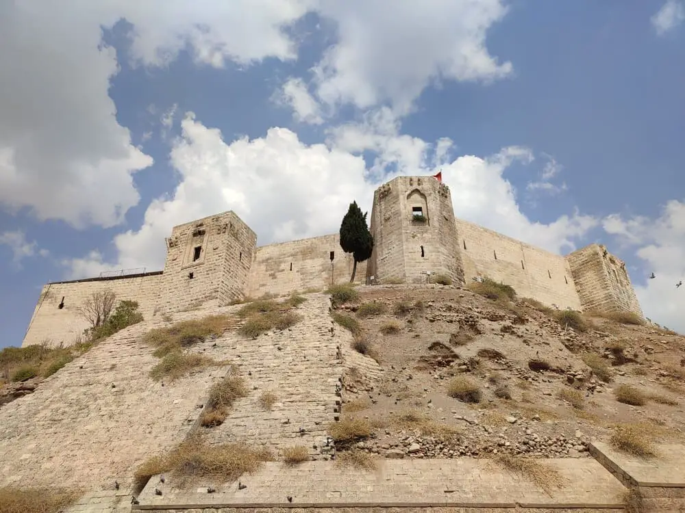 Gaziantep Castle from Below