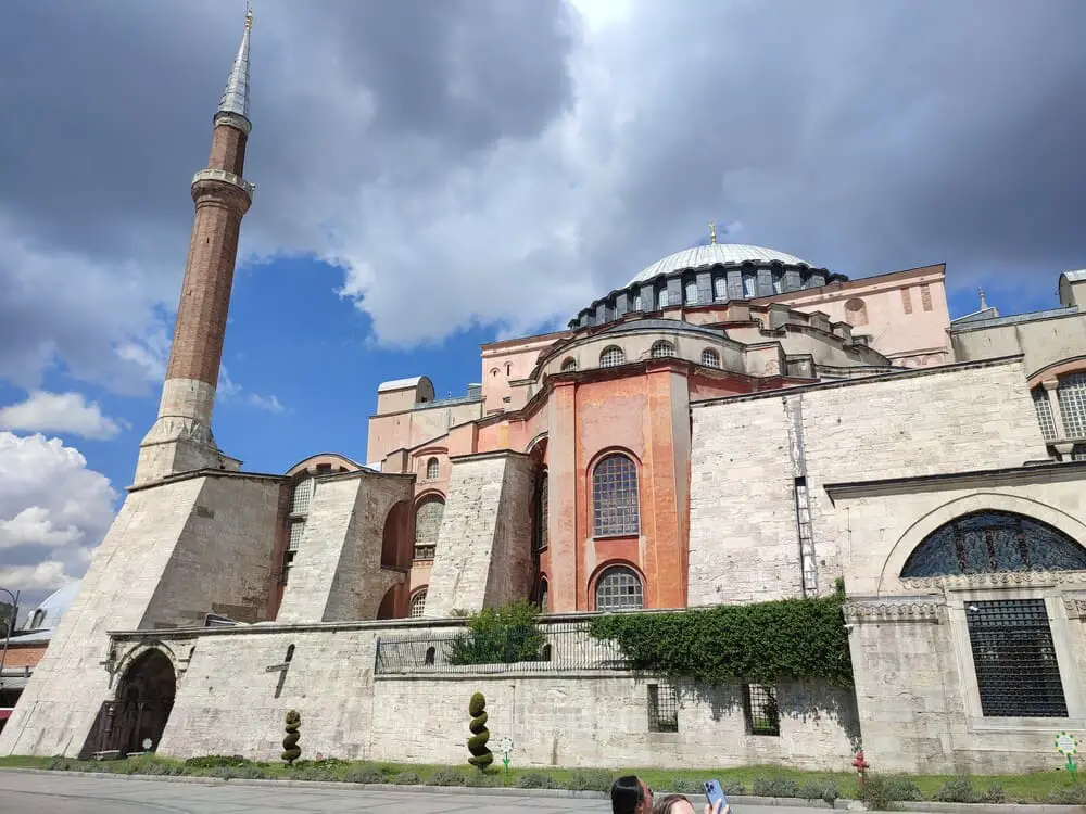 Hagia Sophia from the side