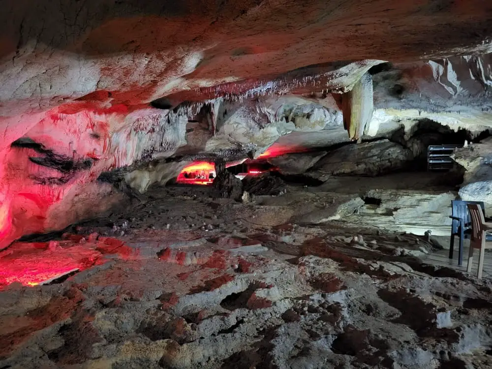 Inside Tetra Cave