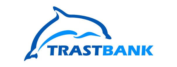 Dolphin logo of Trastbank - the best ATMs to withdraw money in Uzbekistan