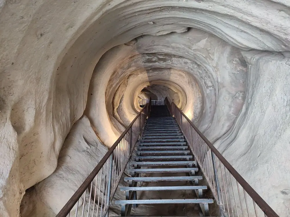 Tunnel in Uplistsikhe