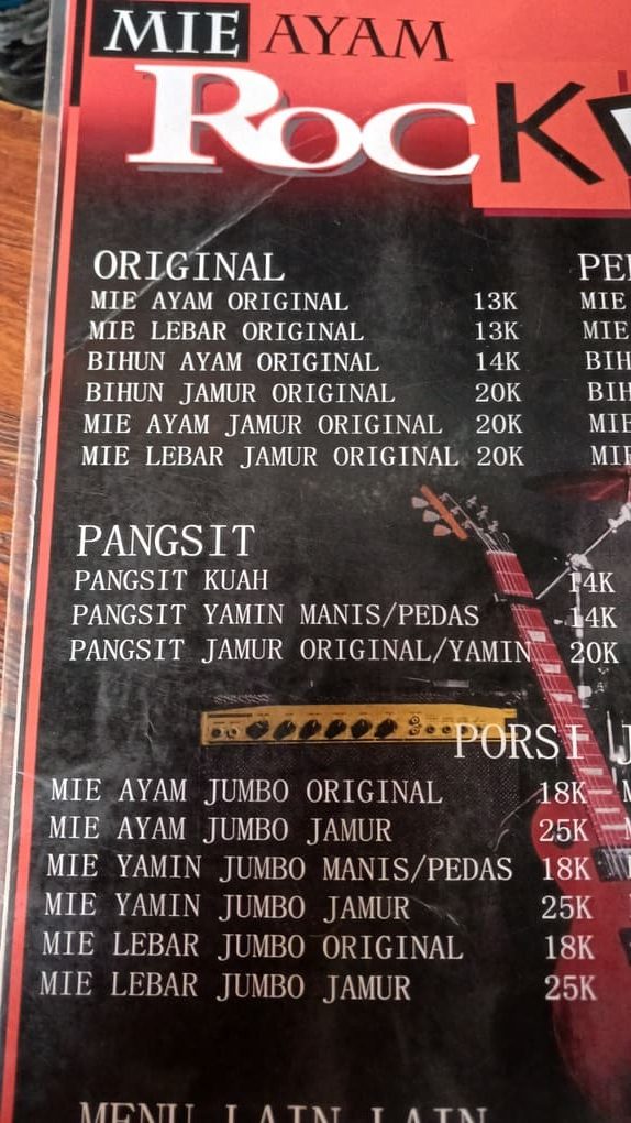 A mie ayam pricelist: Is Bali cheap? Yes, if you eat like the locals.