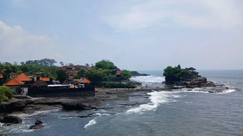 Tanah Lot complex of Hindu temples in Bali