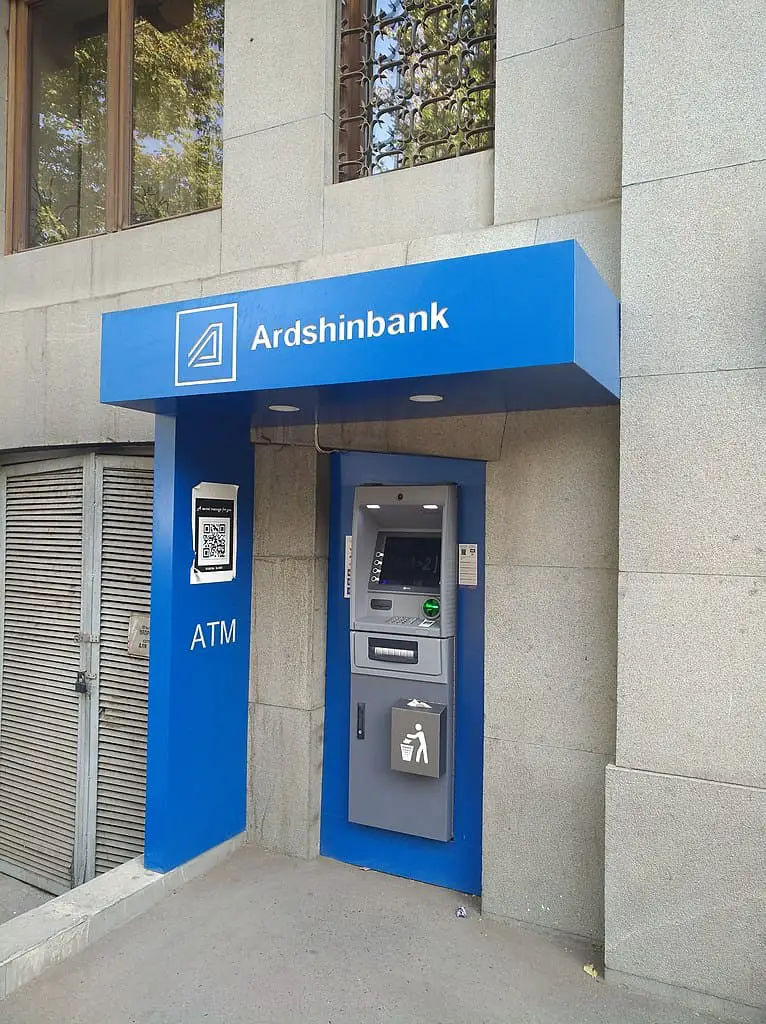 Ardshinbank ATM in Armenia