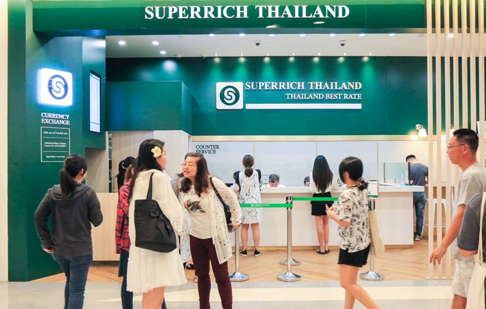 An office of Superrich exchange in Thailand.