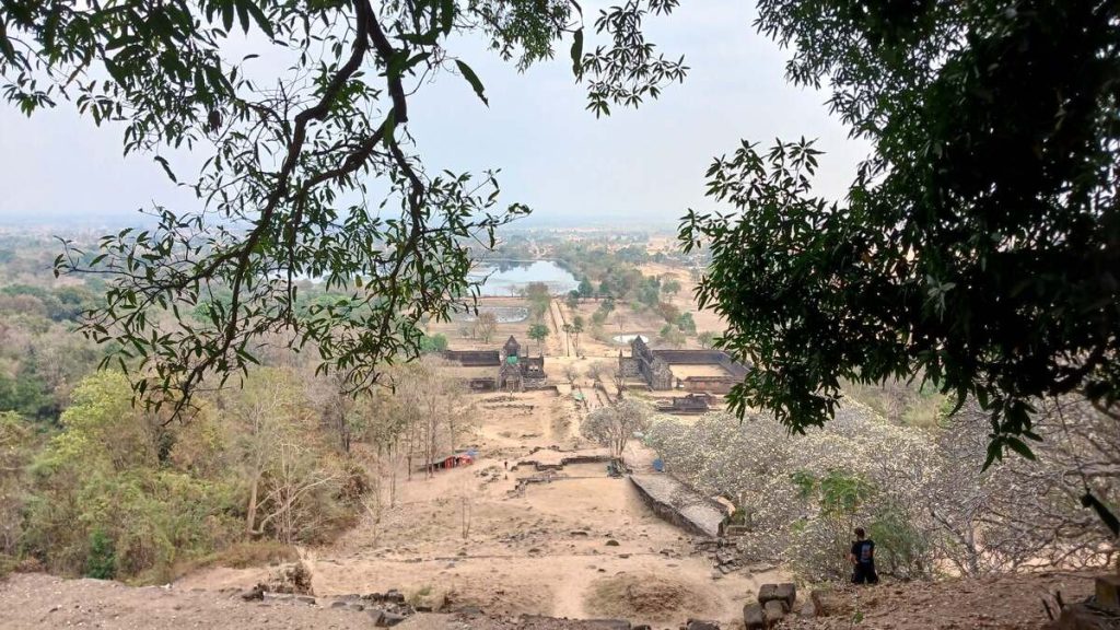 The view from Vat Phou