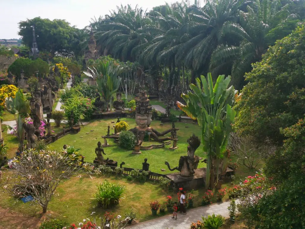 Buddha Park from above