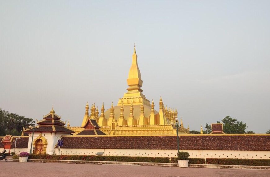 The Golden Stupa in Vientiane