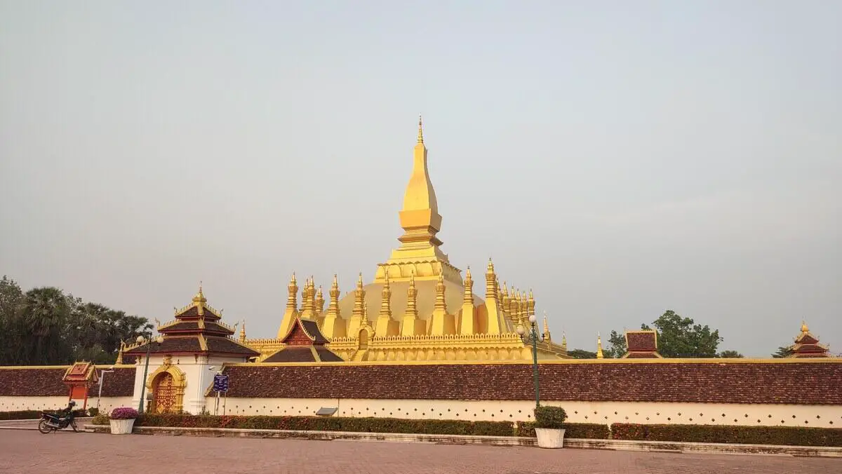 The Golden Stupa in Vientiane