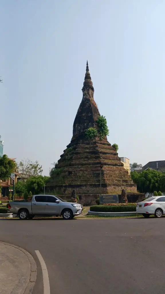 That Dam Stupa - the Black Stupa