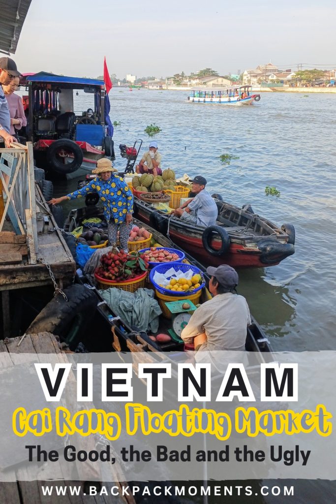 Cai Rang Floating Market Pinterest Pin