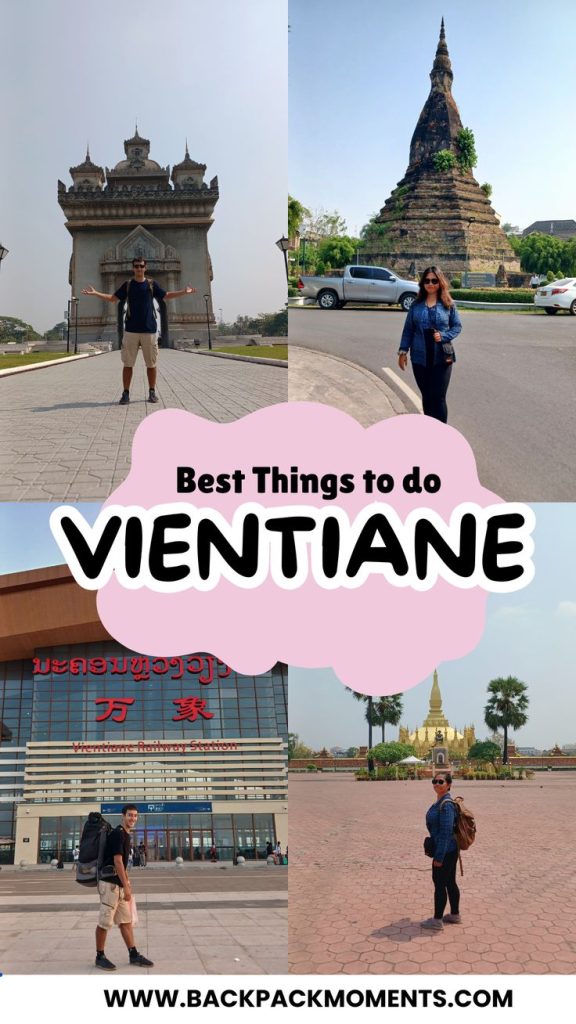 1 day in Vientiane pinterest image