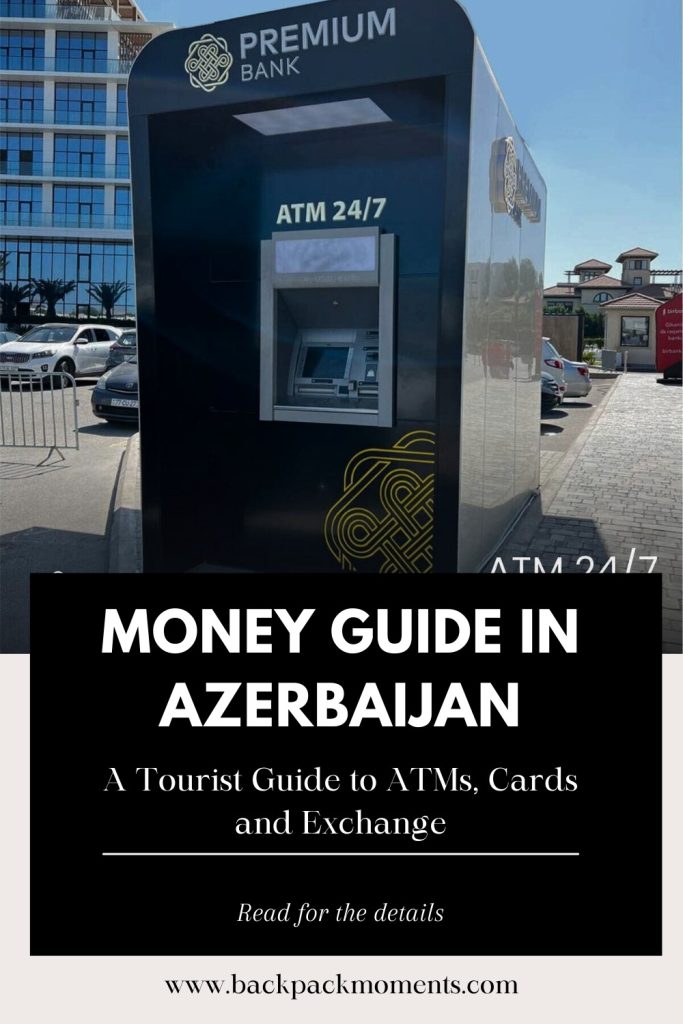 An ATM in Azerbaijan made as a Pinterest Pin