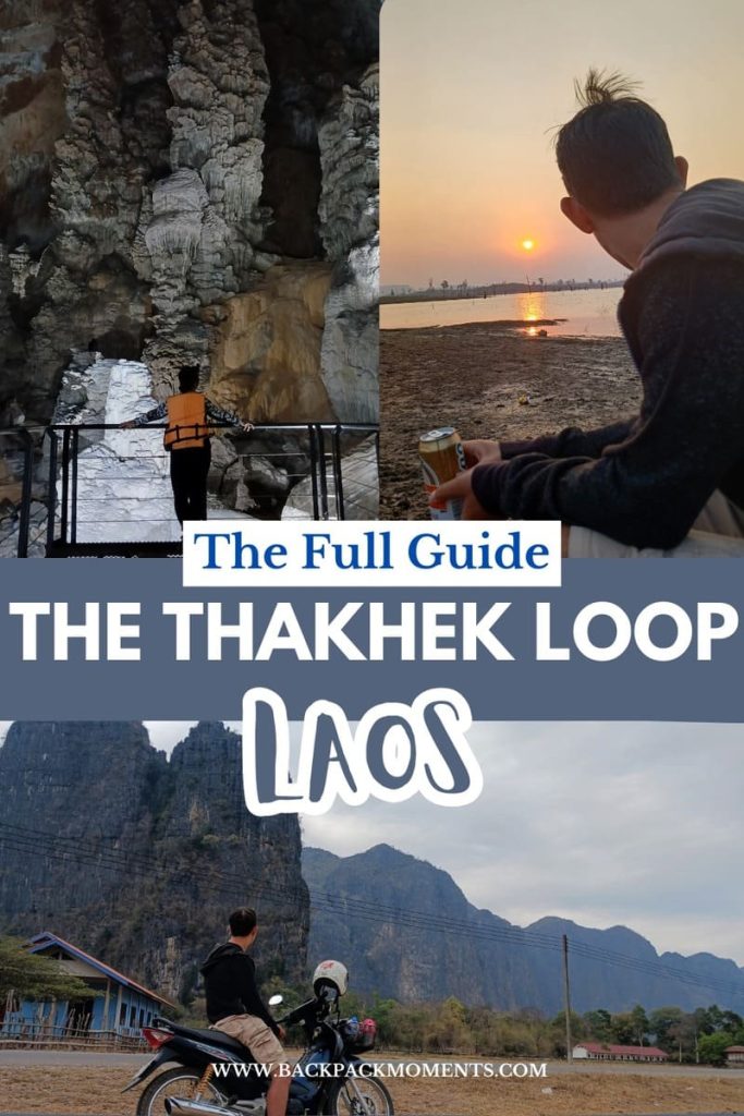 Thakhek Loop Pinterest Pin