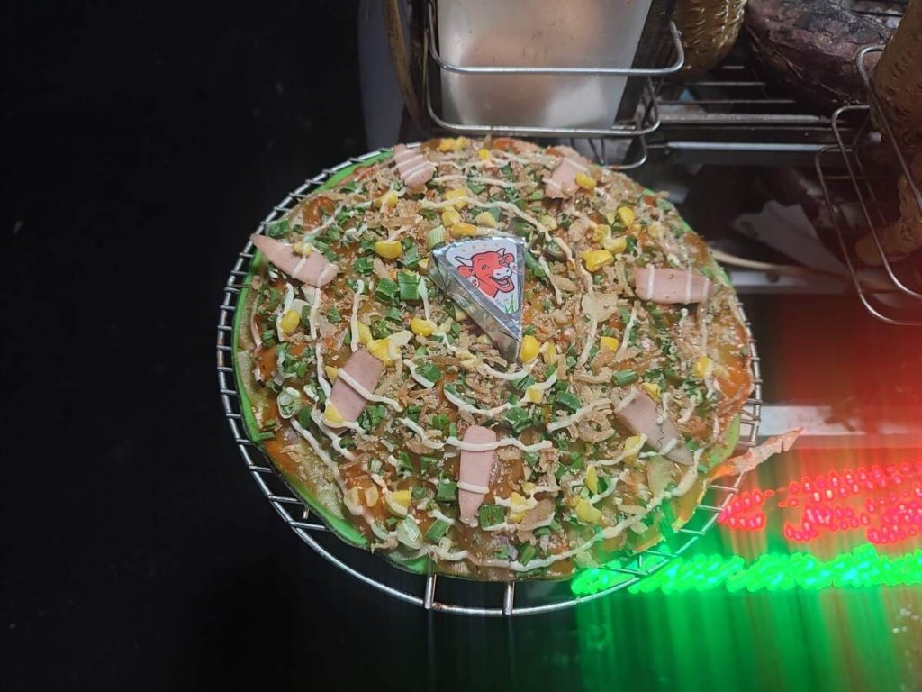 A Vietnamese pizza