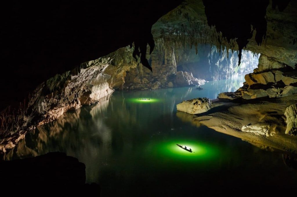 Inside Xe Bang Fai Cave