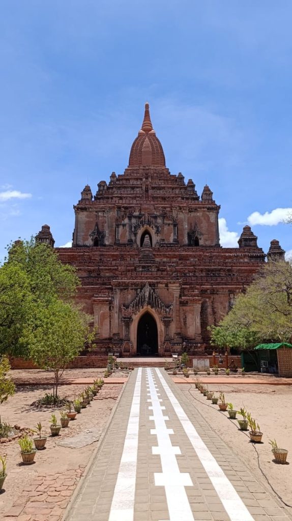 A temple in Bagan