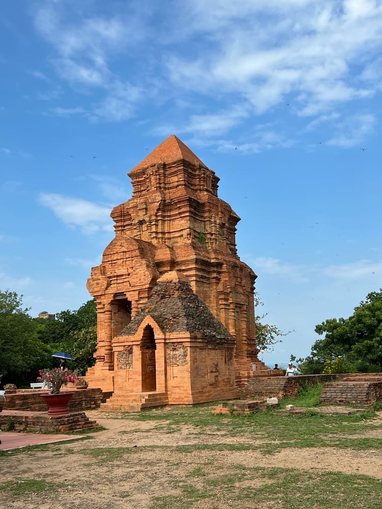 an ancient Hindu temple at Po Sah Inu