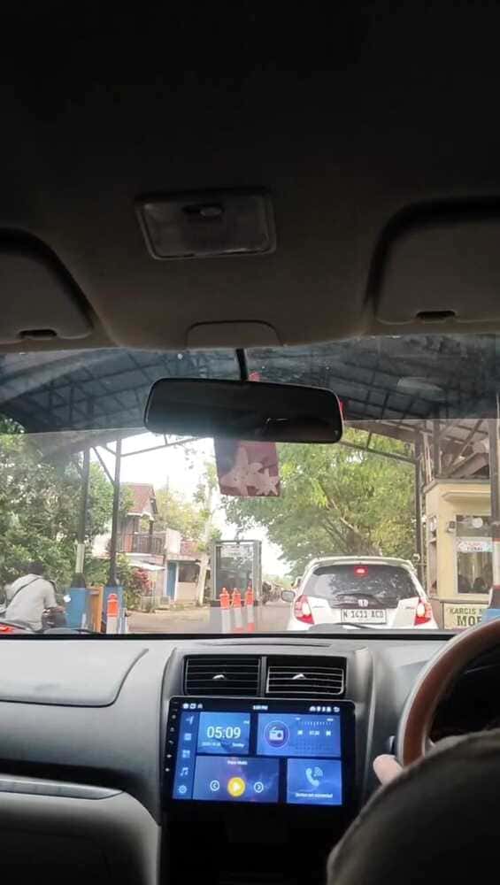 The entrance gate to Malang.