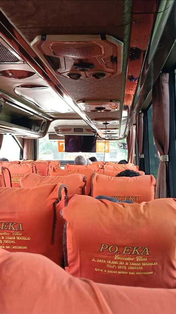 Inside the bus in Java