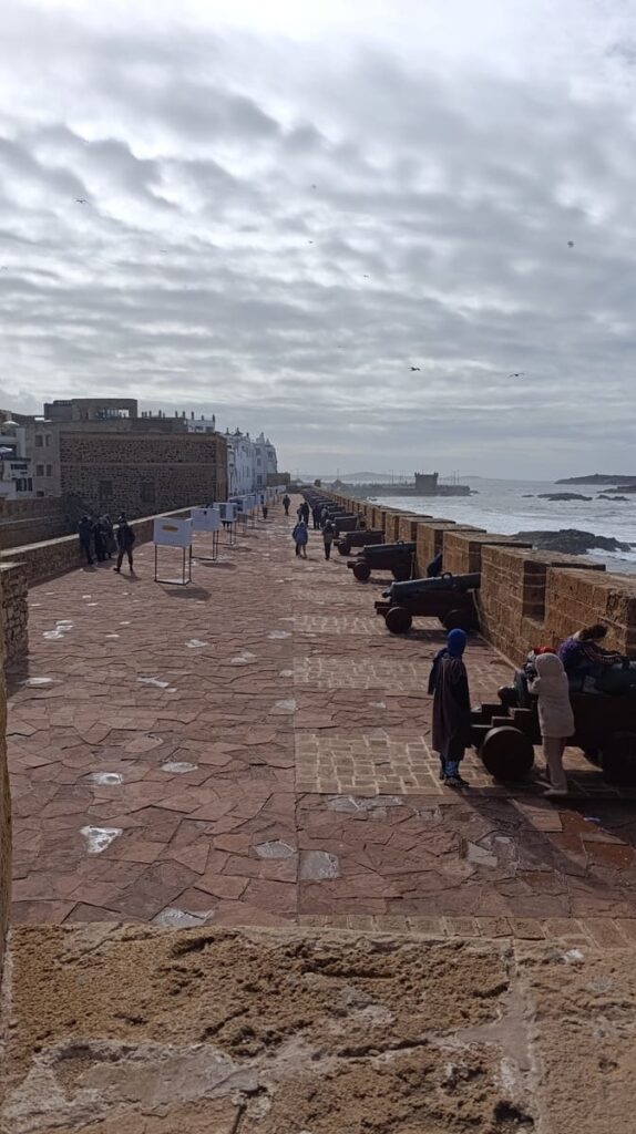 The walls of Essaouira (Sqala du Ville)
