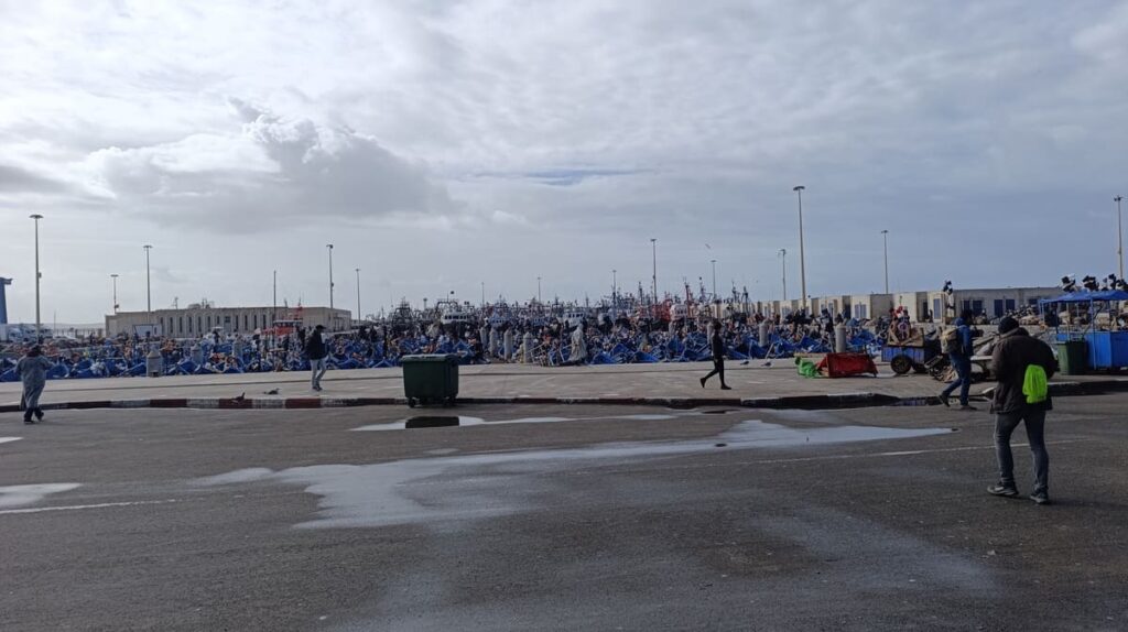 The port of Essaouira