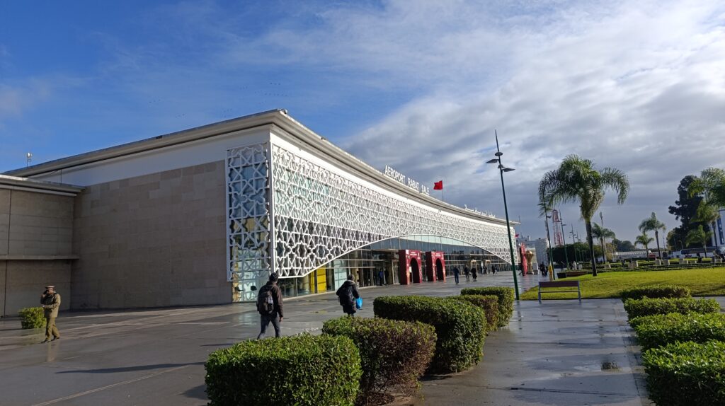 Rabat Sale Airport terminal.